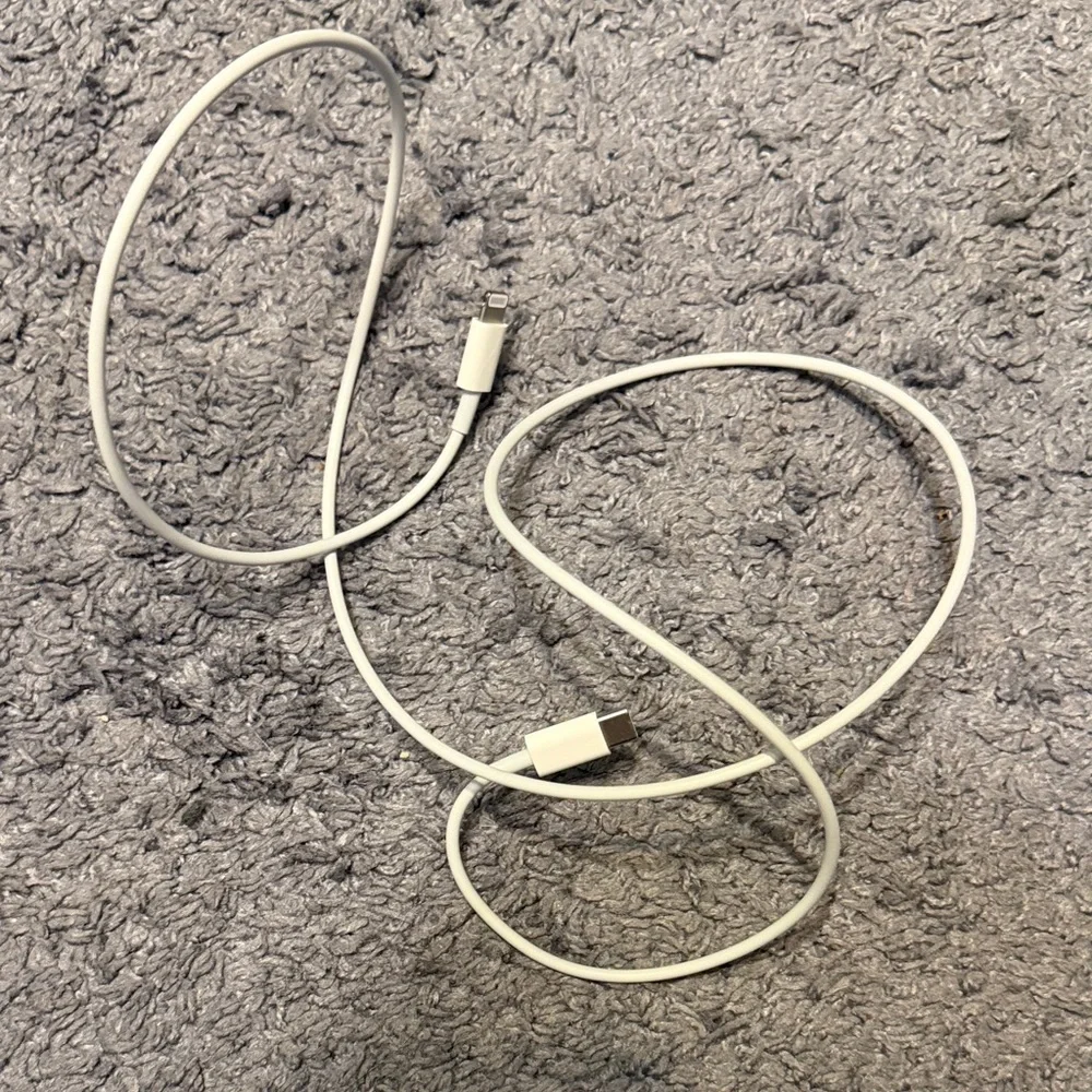 Apple White Charging Cable
